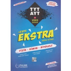 Palme Yayınları TYT AYT Fizik Kimya Biyoloji Evde Ekstra Soru Kitabı