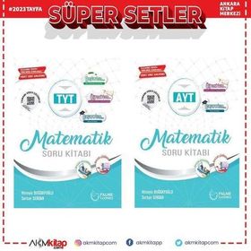 Palme Yayınları Tyt Ayt Matematik Soru Bankası Seti 2 Kitap