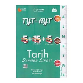 Palme Yayınları Tyt Ayt Tarih Deneme Sınavı