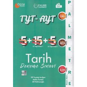 Palme Yayınları Tyt Ayt Tarih Deneme Sınavı