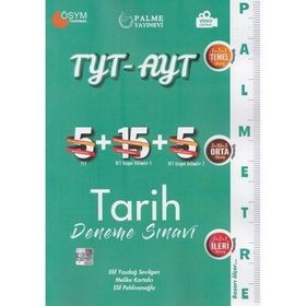 Palme Yayınları Tyt Ayt Tarih Deneme Sınavı