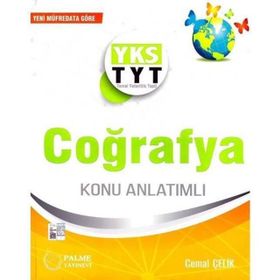 Palme Yayınları TYT Coğrafya Konu Kitabı - Cemal Çelik