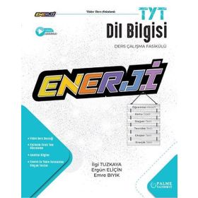 Palme Yayınları TYT Dil Bilgisi Enerji Ders Çalışma Fasikülü