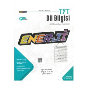 Palme Yayınları TYT Dil Bilgisi Enerji Ders Çalışma Fasikülü