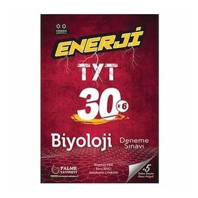 Palme Yayınları TYT Enerji Biyoloji 30 Deneme Sınavı