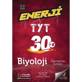 Palme Yayınları TYT Enerji Biyoloji 30 Deneme Sınavı