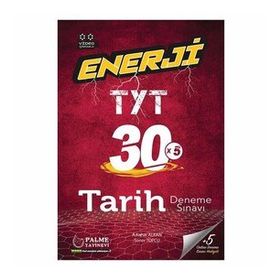 Palme Yayınları TYT Enerji Tarih 30 Deneme Sınavı