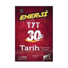 Palme Yayınları TYT Enerji Tarih 30 Deneme Sınavı