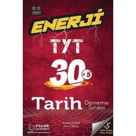 Palme Yayınları TYT Enerji Tarih 30 Deneme Sınavı