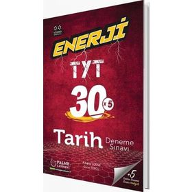 Palme Yayınları TYT Enerji Tarih 30 Deneme Sınavı