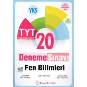 Palme Yayınları TYT Fen Bilimleri 20 Deneme Sınavı
