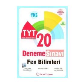 Palme Yayınları TYT Fen Bilimleri 20 Deneme Sınavı