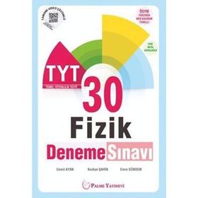Palme Yayınları TYT Fizik 30 Deneme Sınavı