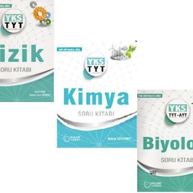 Palme Yayınları TYT Fizik Kimya Biyoloji Soru Bankası Seti