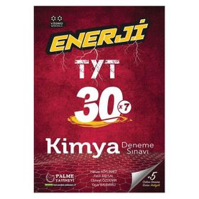 Palme Yayınları TYT Kimya Enerji 30 Deneme Sınavı