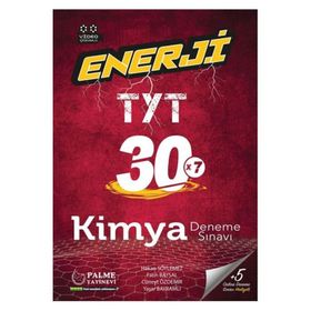 Palme Yayınları TYT Kimya Enerji 30 Deneme Sınavı