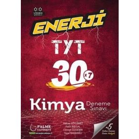 Palme Yayınları TYT Kimya Enerji 30 Deneme Sınavı