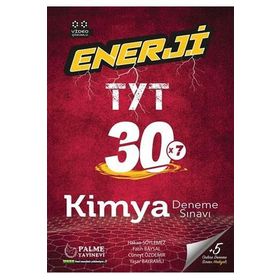 Palme Yayınları TYT Kimya Enerji 30 Deneme Sınavı