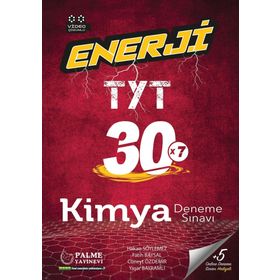 Palme Yayınları TYT Kimya Enerji 30 Deneme Sınavı
