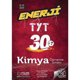 Palme Yayınları TYT Kimya Enerji 30 Deneme Sınavı