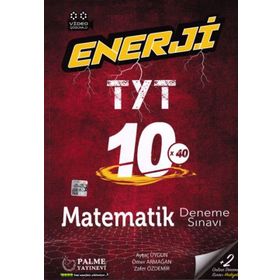 Palme Yayınları TYT Matematik Enerji 10 Deneme Sınavı