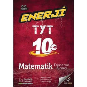 Palme Yayınları TYT Matematik Enerji 10 Deneme Sınavı