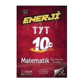 Palme Yayınları TYT Matematik Enerji 10 Deneme Sınavı