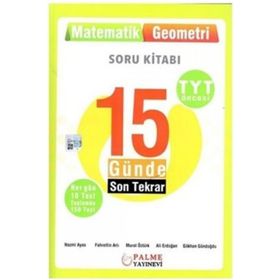 Palme Yayınları TYT Öncesi 15 Günde Son Tekrar