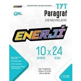 Palme Yayınları TYT Paragraf Enerji 10x24 Deneme