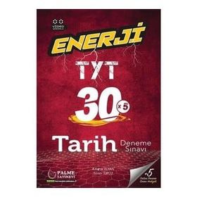 Palme Yayınları Tyt Tarih Enerji 30'Lu Deneme