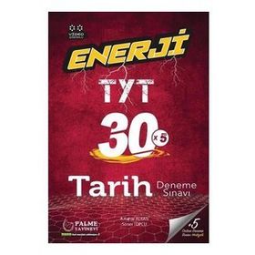 Palme Yayınları Tyt Tarih Enerji 30'Lu Deneme