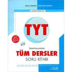Palme Yayınları TYT Tüm Dersler Temel Kavramlarla Soru Kitabı