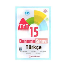 Palme Yayınları TYT Türkçe 15 Deneme
