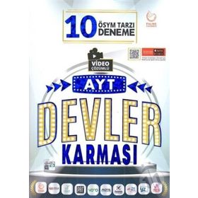 Palme Yayınları Yks Ayt Devler Karması 10 Deneme Sınavı