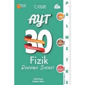 Palme Yayınları YKS - AYT Fizik Palmetre Video Çözümlü 30 Deneme