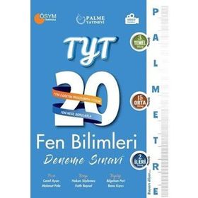 Palme Yayınları Yks Tyt Fen Bilimleri Denemeleri