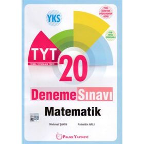 Palme Yayınları YKS TYT Matematik 20 Deneme Sınavı Yayınevi