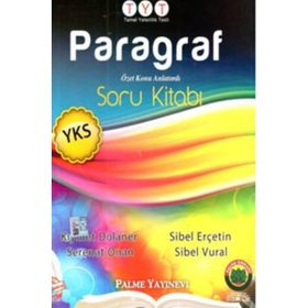 Palme Yayınları YKS TYT Paragraf Özet Konu Anlatımlı Soru Kitabı