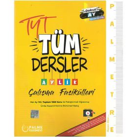 Palmetre Tyt Tüm Dersler Aylık Çalışma Fasikülleri - Kolektif - Palme Yayıncılık