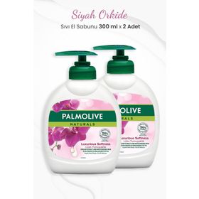 Palmolive 2x300 ml Naturals Siyah Orkide Lüks Yumuşaklık Sıvı Sabun