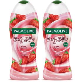 Palmolive 2x500 ml Body Butter Çilek Rüyası Banyo ve Duş Jeli