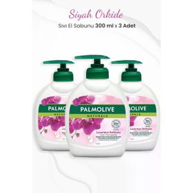 Palmolive 3x300 ml Naturals Siyah Orkide Lüks Yumuşaklık Sıvı Sabun