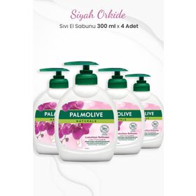 Palmolive 4x300 ml Naturals Siyah Orkide Lüks Yumuşaklık Sıvı Sabun