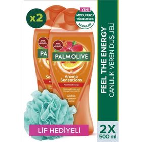 Palmolive Aroma Sensations Feel The Energy 2x500 ml Duş Jeli