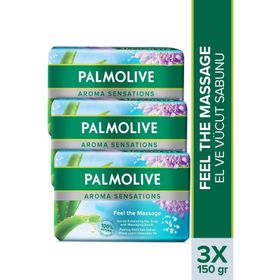 Palmolive Aroma Sensations Feel The Massage 3x150 gr El ve Vücut Sabunu