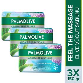Palmolive Aroma Sensations Feel The Massage 3x150 gr El ve Vücut Sabunu