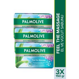 Palmolive Aroma Sensations Feel The Massage 3x150 gr El ve Vücut Sabunu