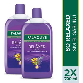 Palmolive Aroma Sensations So Relaxed Ylang Ylang Öz Yağı ve İris Özlü 2x700 ml Sıvı El Sabunu
