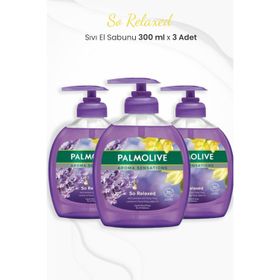 Palmolive Aroma Sensations So Relaxed Ylang Ylang Öz Yağı ve İris Özlü 3×300 ml Sıvı El Sabunu