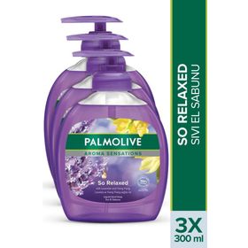 Palmolive Aroma Sensations So Relaxed Ylang Ylang Öz Yağı ve İris Özlü 3×300 ml Sıvı El Sabunu